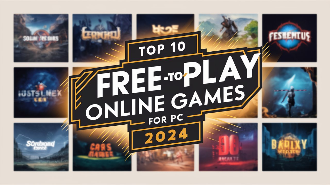 Top 10 Free-to-Play Online Games for PC in 2024