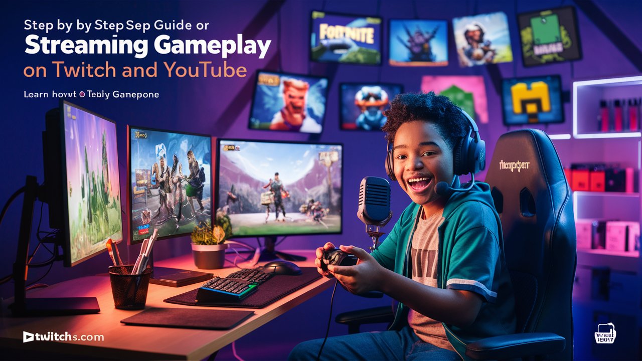 How to Stream Your Gameplay on Twitch and YouTube (2024 Guide)